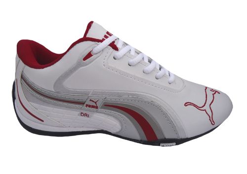 TENIS PUMA DRI BRANCO E VERMELHO